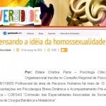REPENSANDO A HOMOSSEXUALIDADE (Blog Diversidade – Gazeta Web)